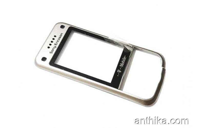 Sony Ericsson w760 w760i Kapak Original Front Cover Pannel Silver Defect