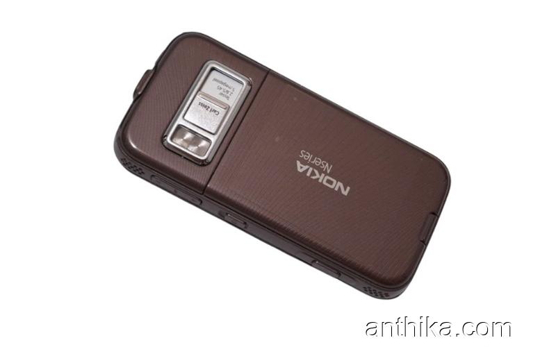 Nokia N85 Kapak Kasa Tuş Original Full Housing Black Used with Vodafone