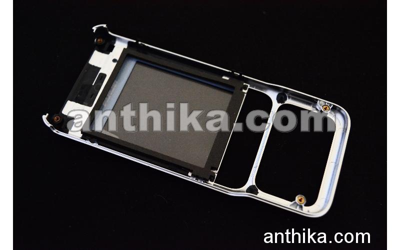 Nokia 3230 Kapak Original Front Cover A-Cover Silver New 0266513