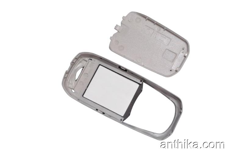 Siemens CX65 Kapak Xpress On Cover Silver New
