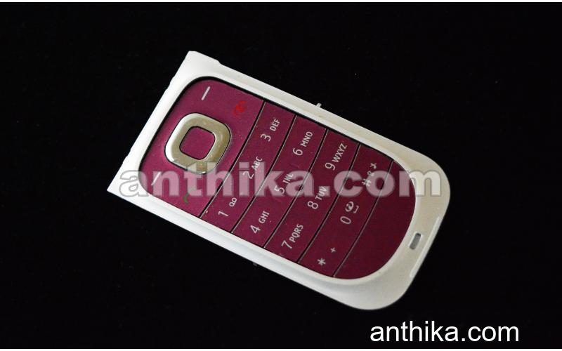 Nokia 7020 Fold Tuş Original Keypad Pink New Condition