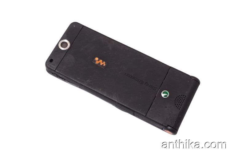 Sony Ericsson w350 w350i Kapak Tuş Full Body Cover Black New