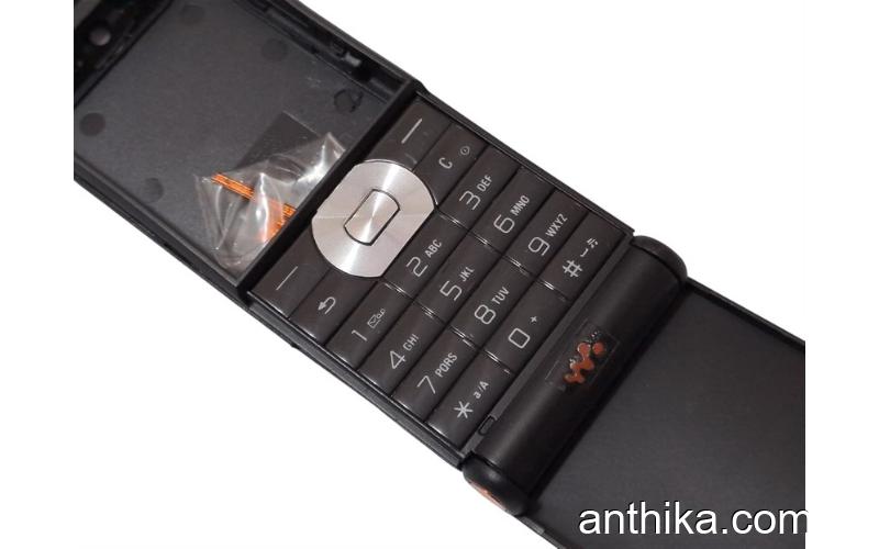 Sony Ericsson w350 w350i Kapak Tuş Full Body Cover Black New