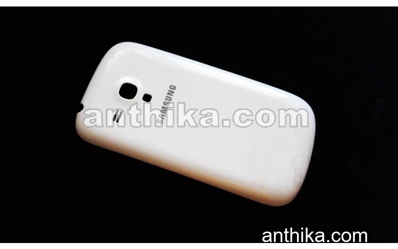 Samsung Galaxy S3 Mini i8190 Kapak Original Battery Cover White Used