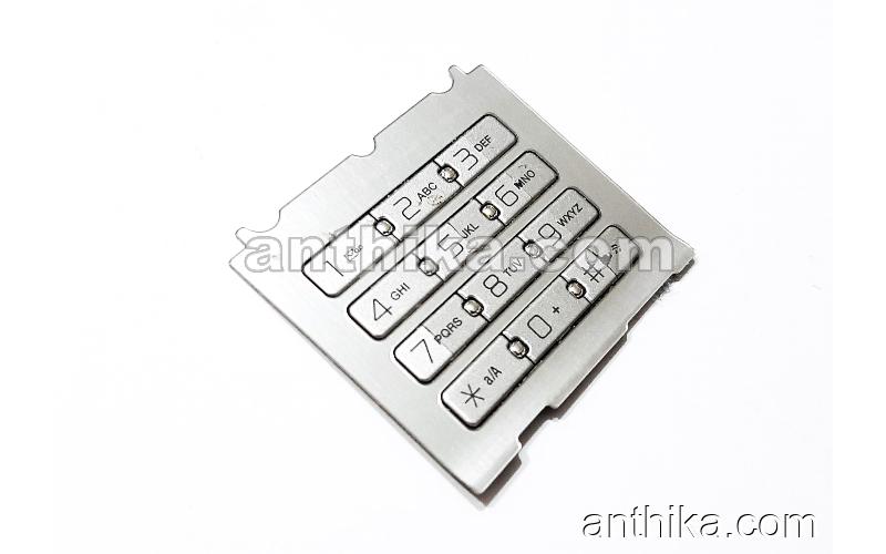 Sony Ericsson S500 S500i Tuş Original Numeric Keypad Silver Used