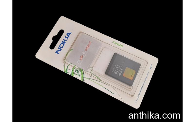 Nokia BL-5f Batarya Pil Original Battery New in Box