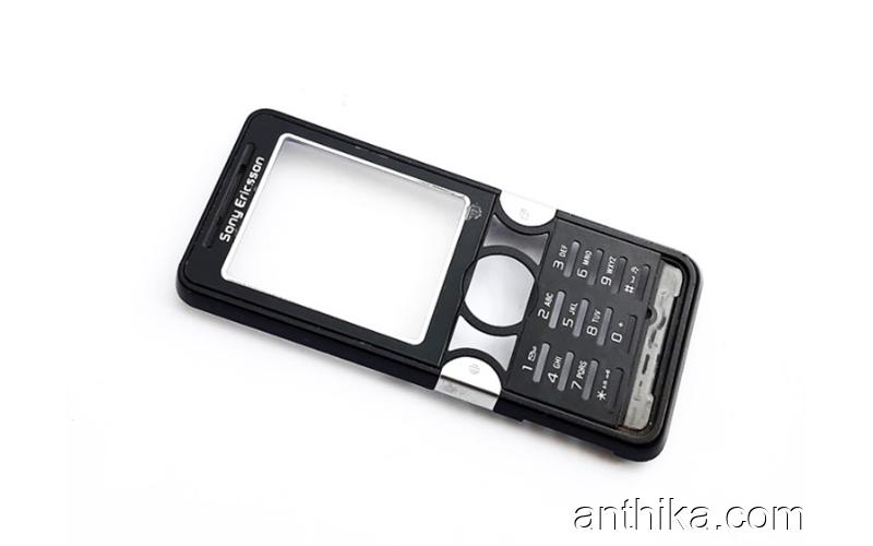 Sony Ericsson K550 K550i Kapak OriginalFront Cover Black Used