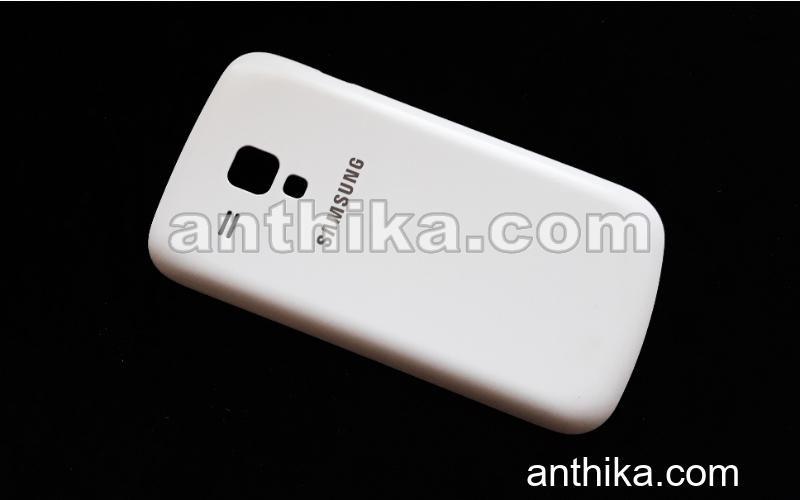 Samsung Galaxy Trend S7560 Kapak Original Battery Cover White Used