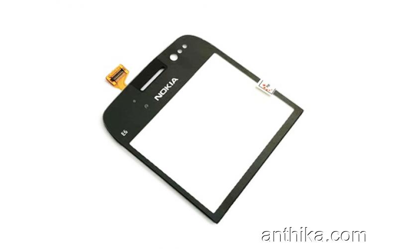 Nokia E6 E6-00 Dokunmatik Digitizer Touchscreen Black New