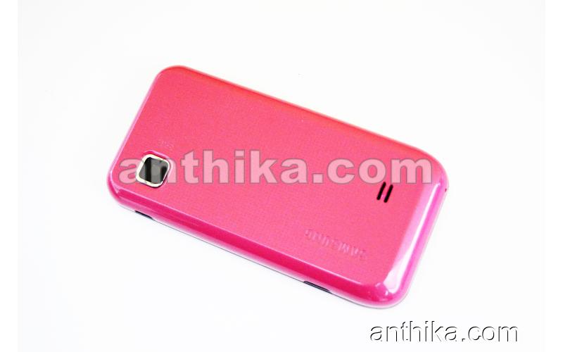 Samsung S5250 S5253 S5750 Kapak Kasa Tuş Full Housing Pink New