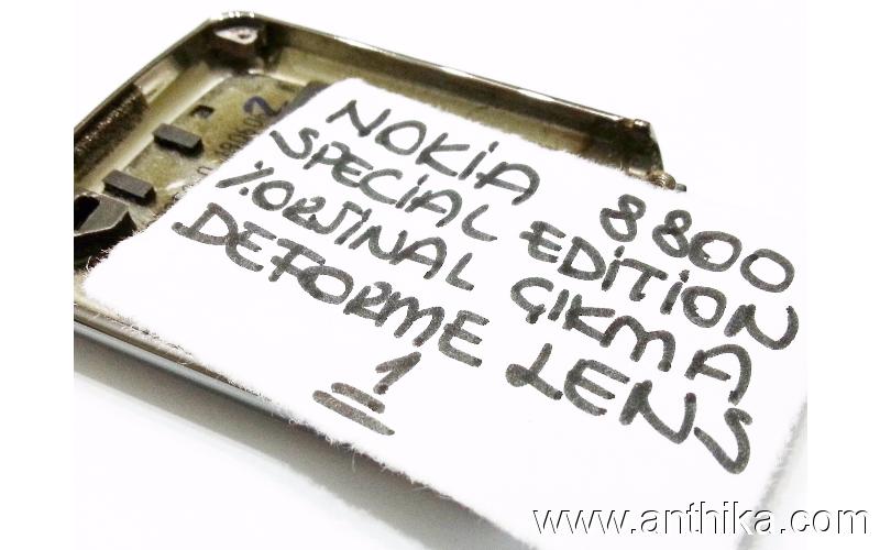 Nokia 8800-8801 Ekran Lens Glass Display Orjinal Ikinci El