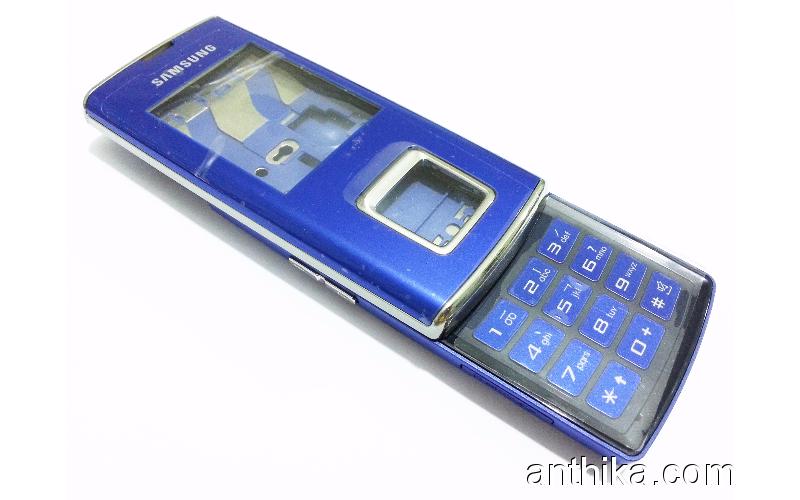 Samsung J600 Kapak Kasa Orjinal Full Housing Blue