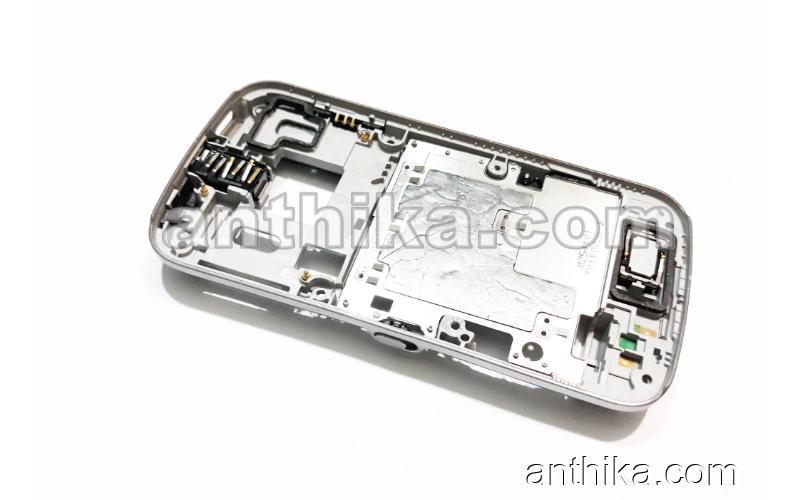 Nokia N86 Kasa Speaker Buzzer Original Middle Cover Frame Gray Used