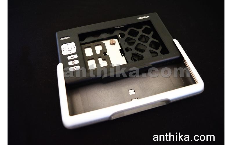 Nokia N770 Internet Tablet Kapak Kasa Tuş Original Full Housing New