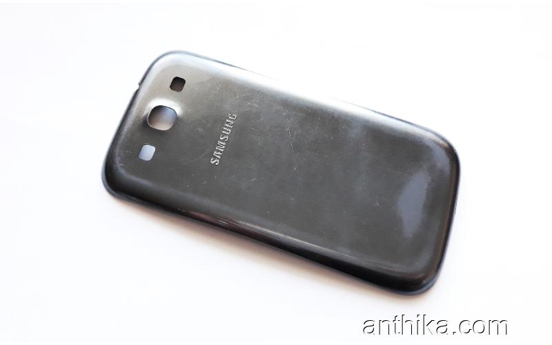 Samsung Galaxy S3 i9300 Kapak Original Battery Cover Gray Used