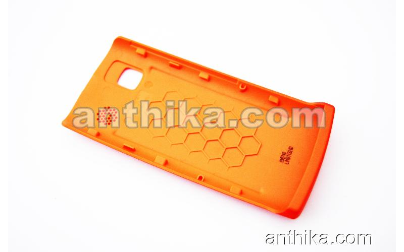 Nokia 500 Kapak Original Battery Cover Orange New 0258972