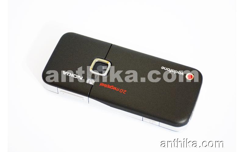 Nokia 6123 6124 Classic Kapak Kasa Tuş Original Full Housing Black Grey