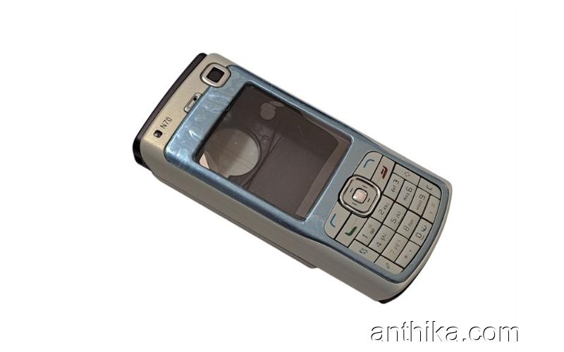 Nokia N70 Kapak Tuş High Quality Xpress on Cover Chreme New