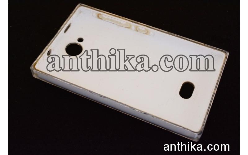 Nokia Asha 503 Kapak Original Battery Cover White Used 02502H3