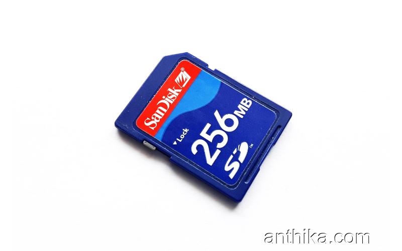 Sandisk 256MB 256 MB SD Kart Hafıza Kartı