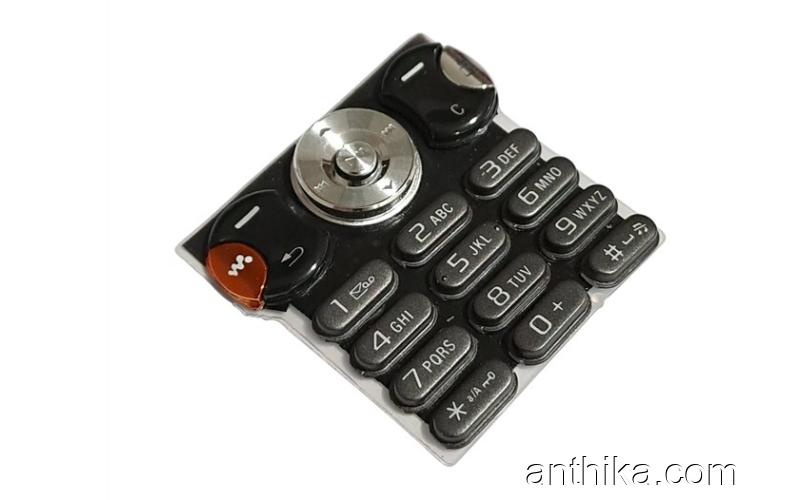 Sony Ericsson W810 W810i Tuş Original Keypad Black New