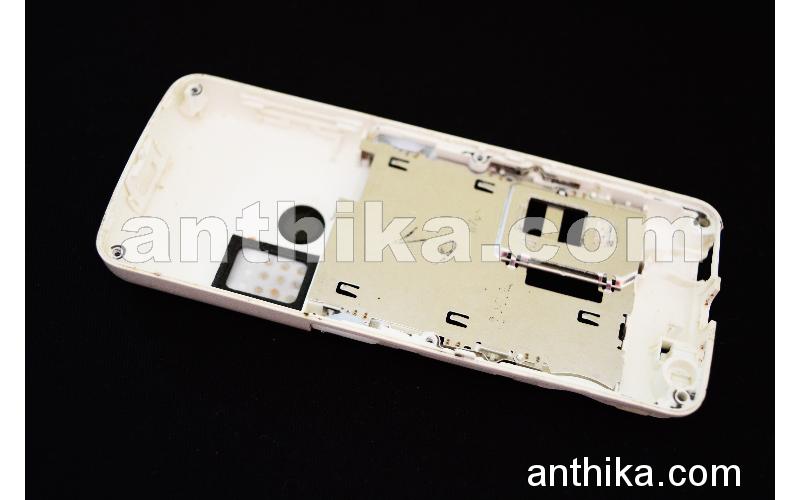 Nokia 6300 Kasa Original Middle Cover White Used