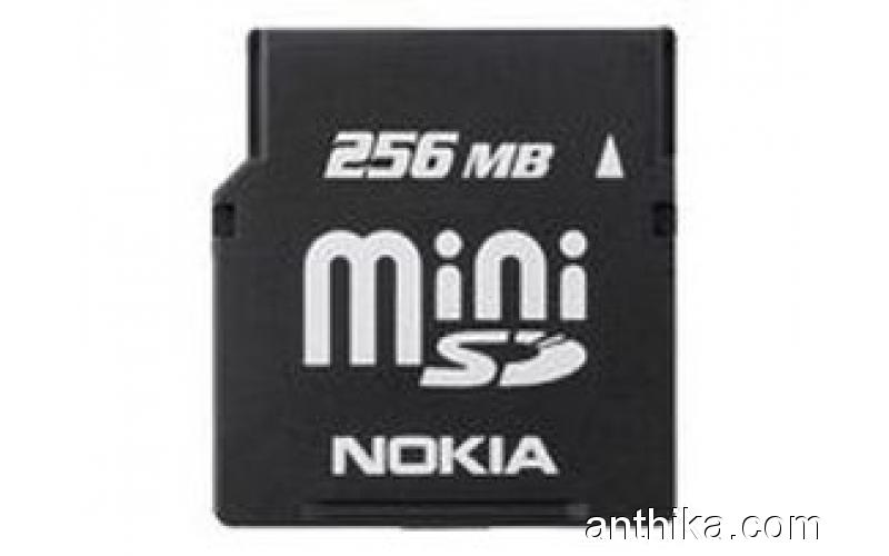Nokia 256 MB Mini SD Hafıza Kartı Original Flash Memory Card New