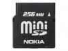 Nokia 256 MB Mini SD Hafıza Kartı Original Flash Memory Card New