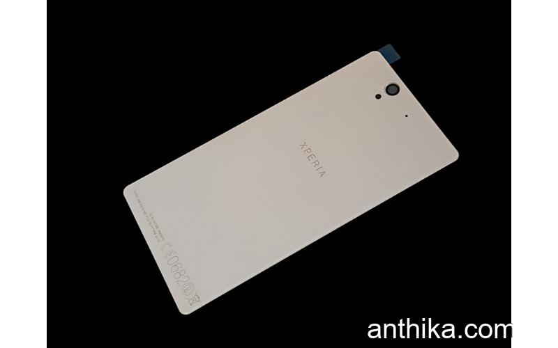 Sony Xperia Z Kapak Original Battery Cover White New