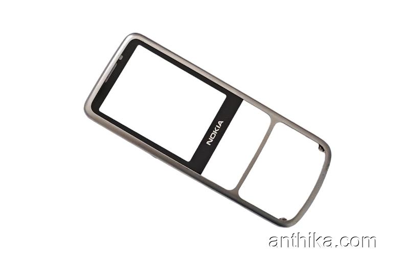 Nokia 6700 Kapak Mat Gri Original Front Cover Silver Matte Used