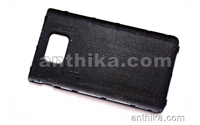 Samsung Galaxy S2 i9100 Kapak Original Battery Cover Black Used