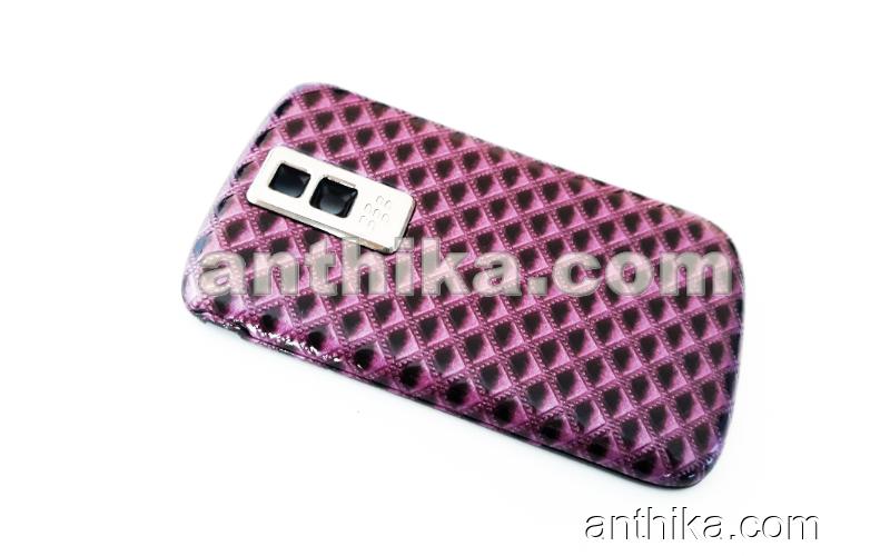 Blackberry 9000 Bold Kapak High Quality Battery Cover Purple New