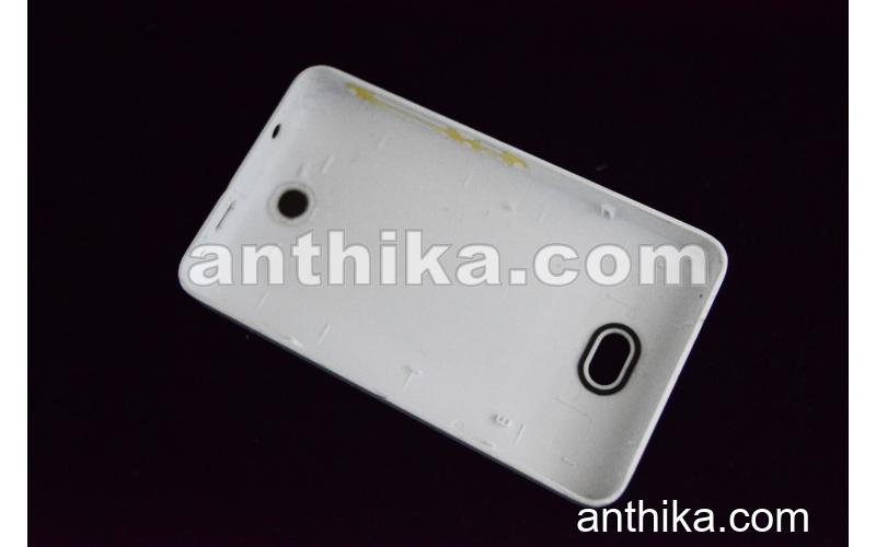 Nokia 501 Asha Kapak Original Back Cover White Used