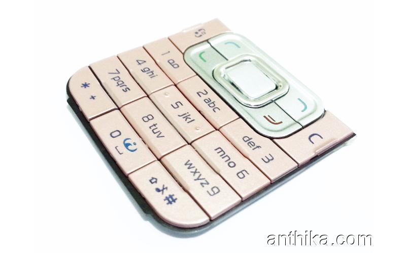 Nokia 6120 Classic Tuş Orjinal Kalitesinde Keypad Pink