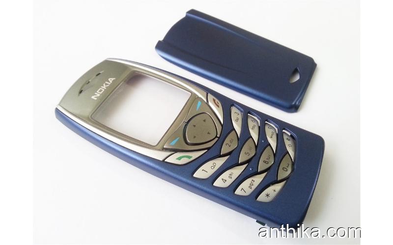 Nokia 6100 Kapak Tuş Orjinal Front And Battery Cover Navy Blue New