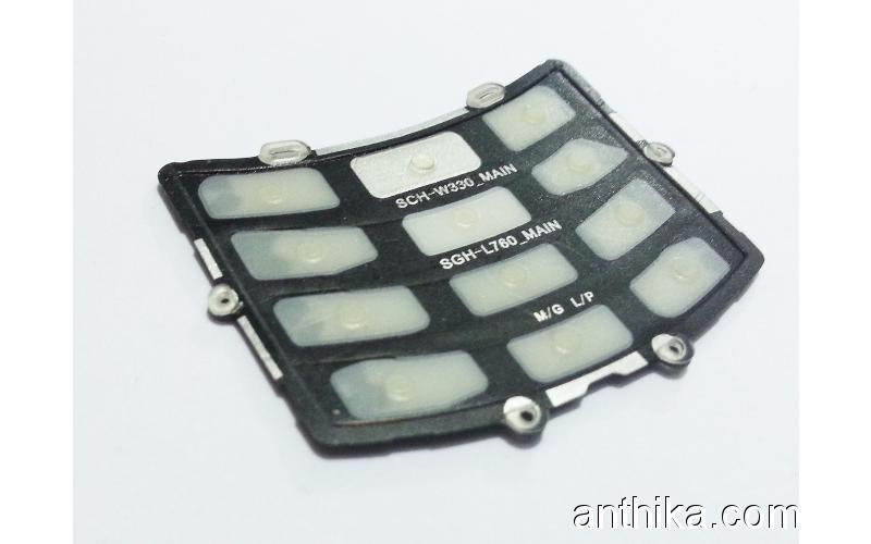 Samsung L750 Tuş Orjinal Keypad Light Green