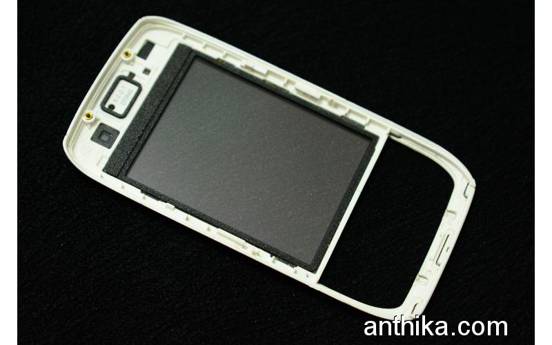 Nokia E66 Kapak Orjinal Front Cover Light Silver Used