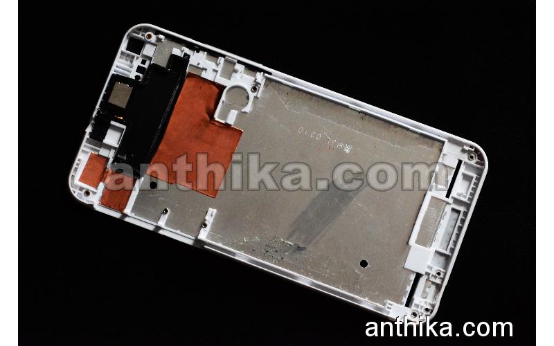 HTC Desire 816 Ekran Çerçeve Original Lcd Frame White Used 74H02666-00M