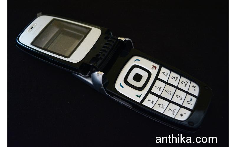 Nokia 6101 Kapak Kasa Tuş High Quality Full Housing Silver Black New