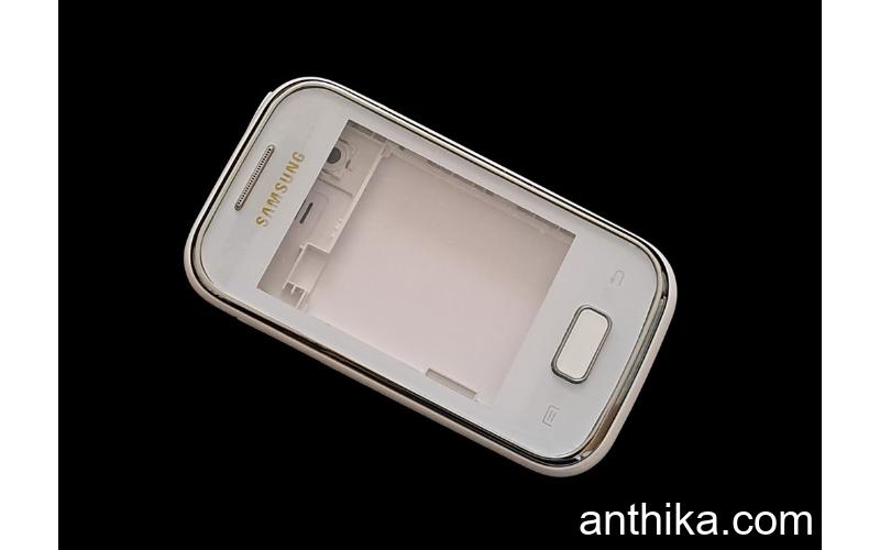 Samsung s5300 Kapak Kasa Tuş High Quality Full Housing White New