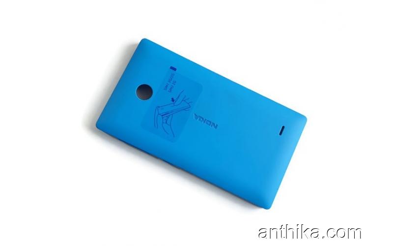 Nokia Lumia X Kapak Original Battery Cover Back Cover Blue New