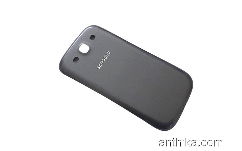 Samsung Galaxy S3 i9300 Kapak Original Battery Cover Gray New