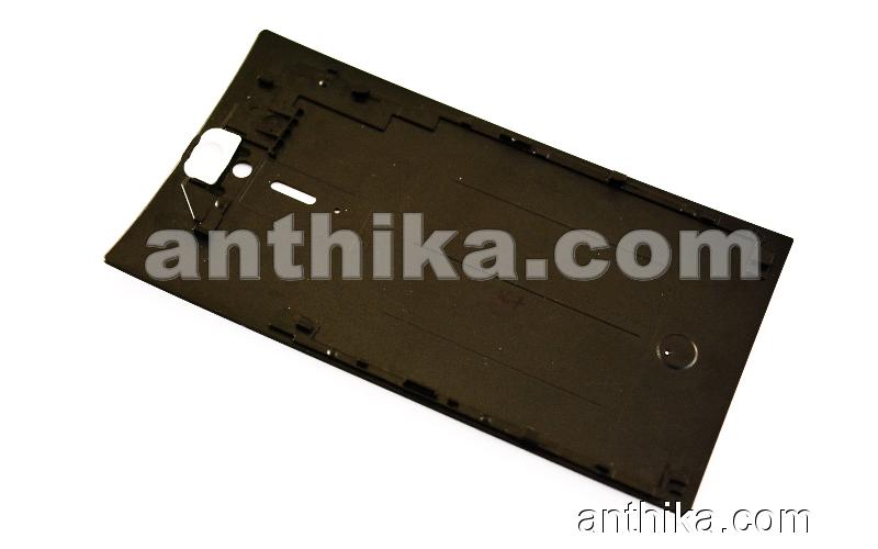 Sony Xperia S LT26i Kapak Original Battery Cover Black New 1248-2382