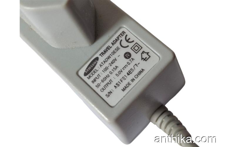 Samsung ATADW10EBE Şarj Aleti Original Home Charger Used