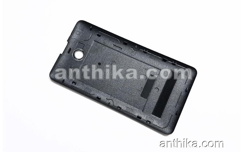 Nokia 210 Asha Kapak Original Battery Cover Black New