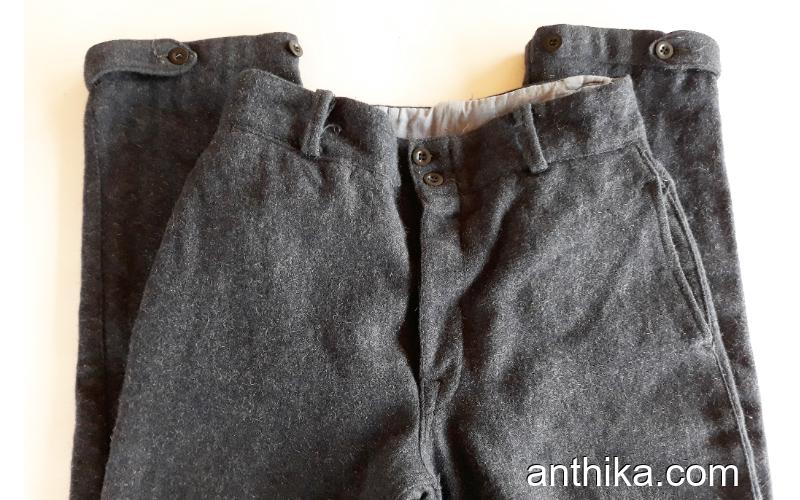 Antika Vintage Asker Teğmen Havacı Üniforması 1960 - 1970 Yıllarından