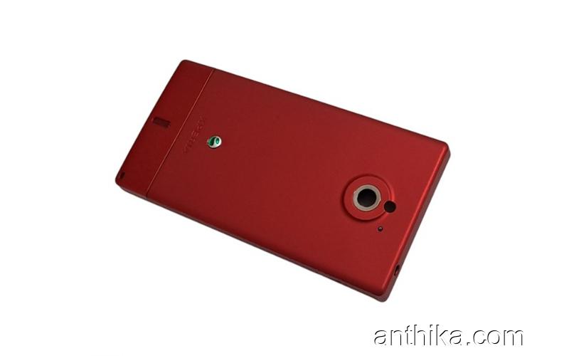 Sony Xperia Sola MT27 MT27i Kasa Kapak Original Housing Red New