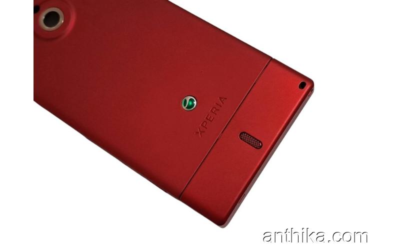 Sony Xperia Sola MT27 MT27i Kasa Kapak Original Housing Red New