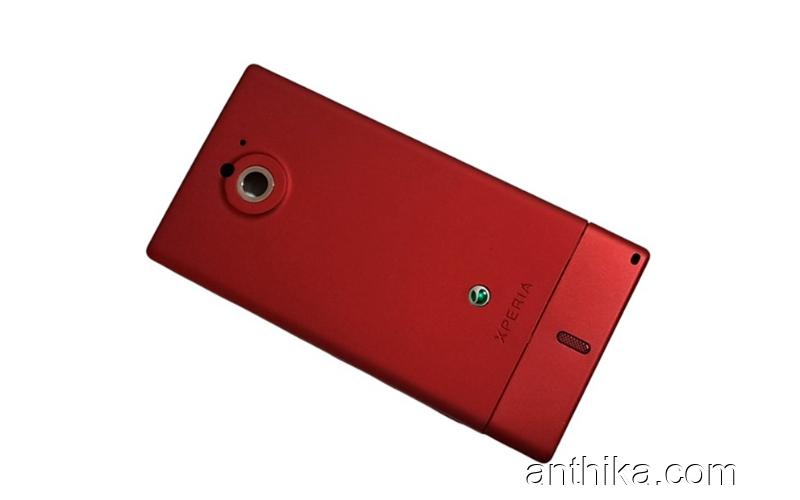 Sony Xperia Sola MT27 MT27i Kasa Kapak Original Housing Red New