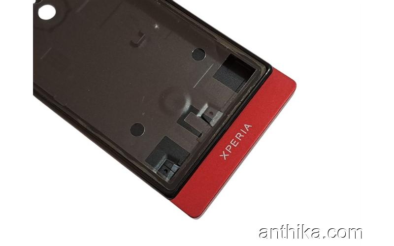 Sony Xperia Sola MT27 MT27i Kasa Kapak Original Housing Red New
